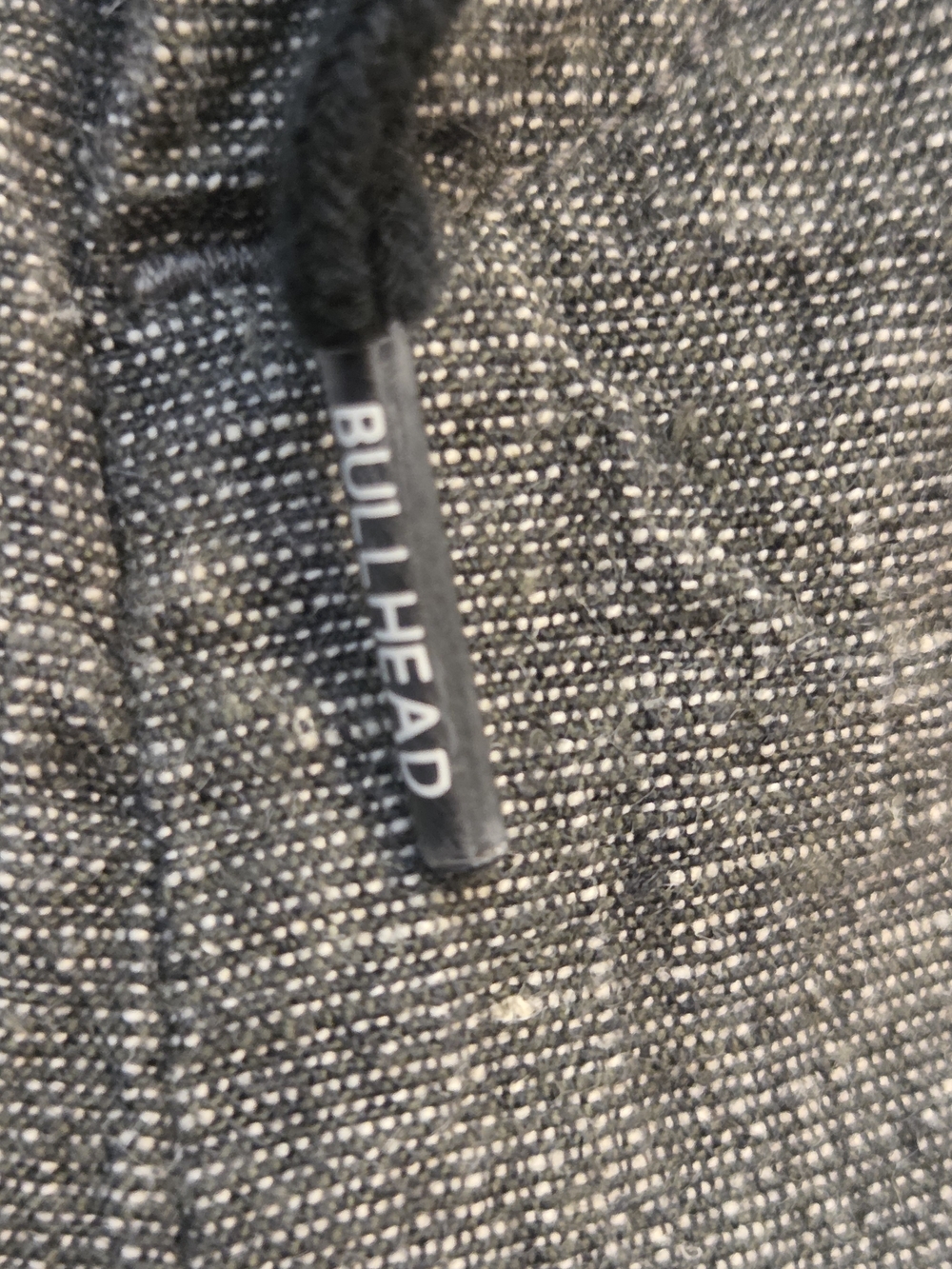 Bullhead Men's Gray Skinny Flat-Front Drawstring Linen-Blend Shorts - Size 34 - Picture 6 of 9